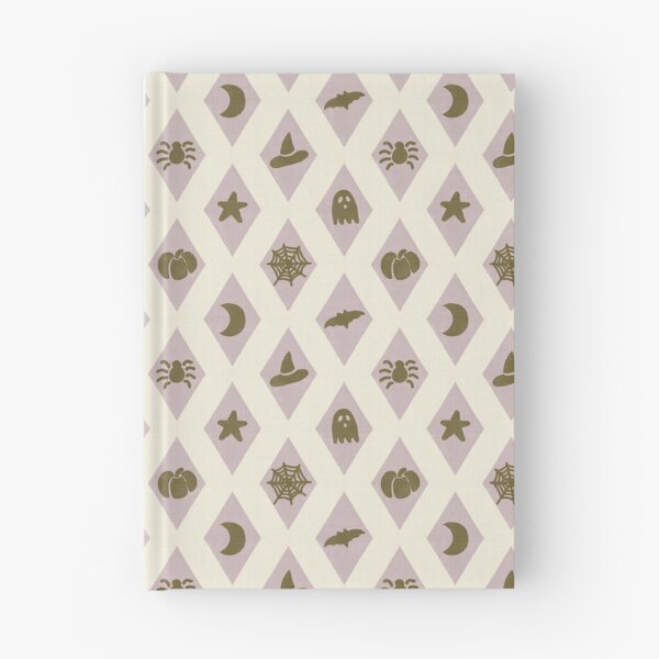 Item preview, Ghouls & Co - Retro Whimsigoth Halloween Argyle Lilac Olive Cream designed and sold by DesigndN.