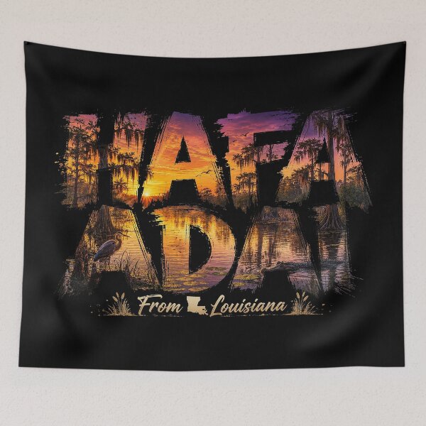 Item preview, Håfa Adai from Louisiana: Bayou Sunset Spirit designed and sold by BlissBlvdShop.