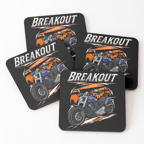 Item preview, Motorcycle Breakout 2015 Superior Blue for Motorcycle Riders designed and sold by MotoApparelHub.