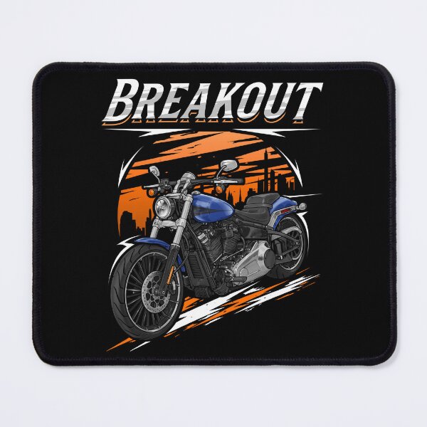 Item preview, Motorcycle Breakout 2015 Superior Blue for Motorcycle Riders designed and sold by MotoApparelHub.