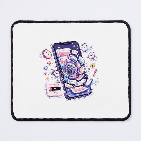 Item preview, One More Scroll Sticker designed and sold by blossomfun.