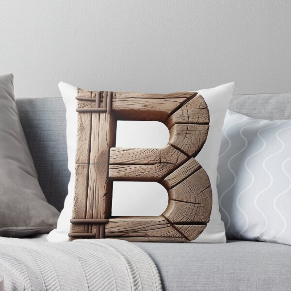 Item preview, Hand Hewn Barn Beams Letters B designed and sold by ART-TYPE.