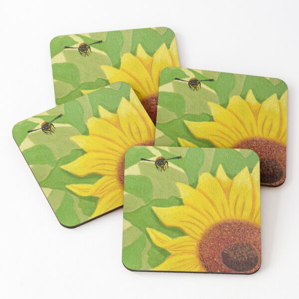 Item preview, Bumblebee and Sunflower designed and sold by Krista-Joan-Art.