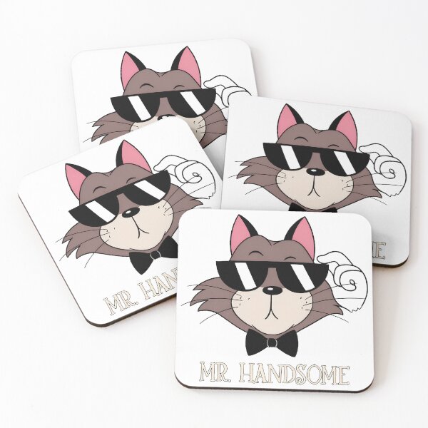 Item preview, Mr. Handsome Cool Cat With Sunglasses And Bowtie designed and sold by Dmo3HarkoArt.