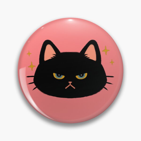 Item preview, Angry Black Cat designed and sold by gattoshou1.