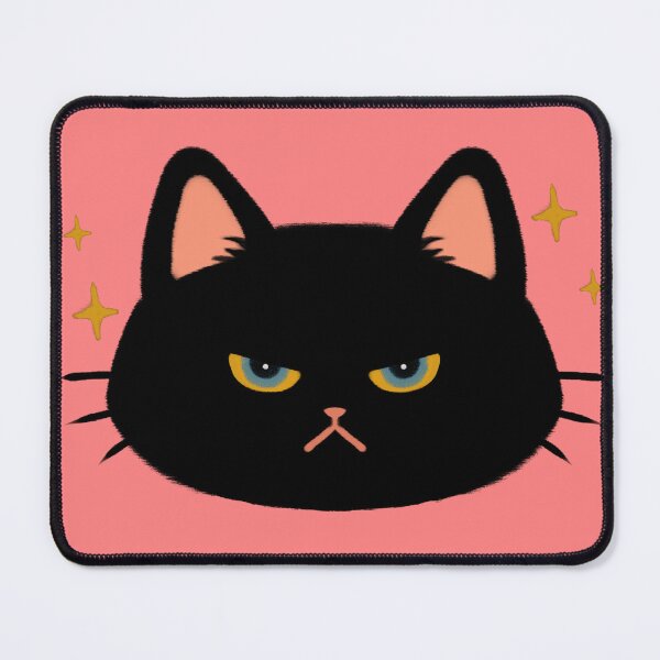 Item preview, Angry Black Cat designed and sold by gattoshou1.