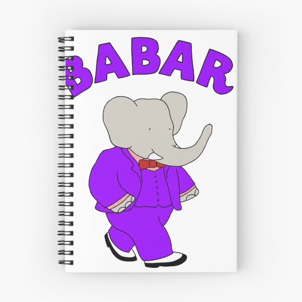 Item preview, babar the elephant purple designed and sold by PhiloDoh.