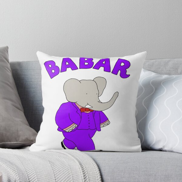 Item preview, babar the elephant purple designed and sold by PhiloDoh.
