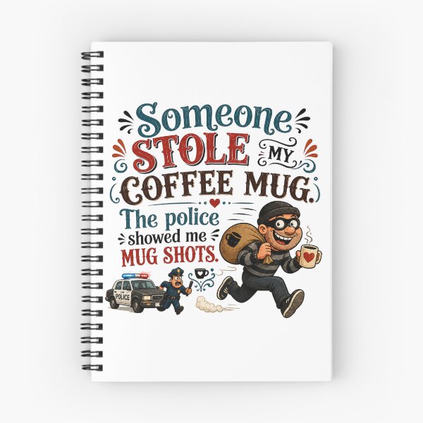 Item preview, Someone Stole My Coffee Mug designed and sold by WJ Cozy Creations.