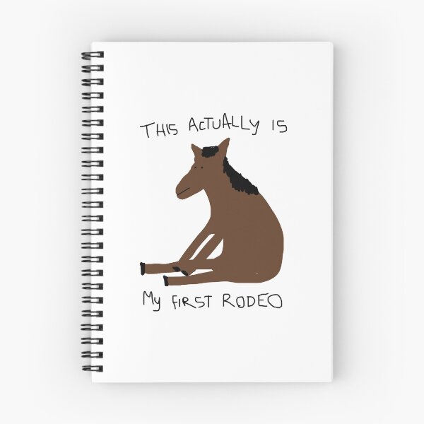 Item preview, Funny Horse First Rodeo Humor Design designed and sold by nojany.