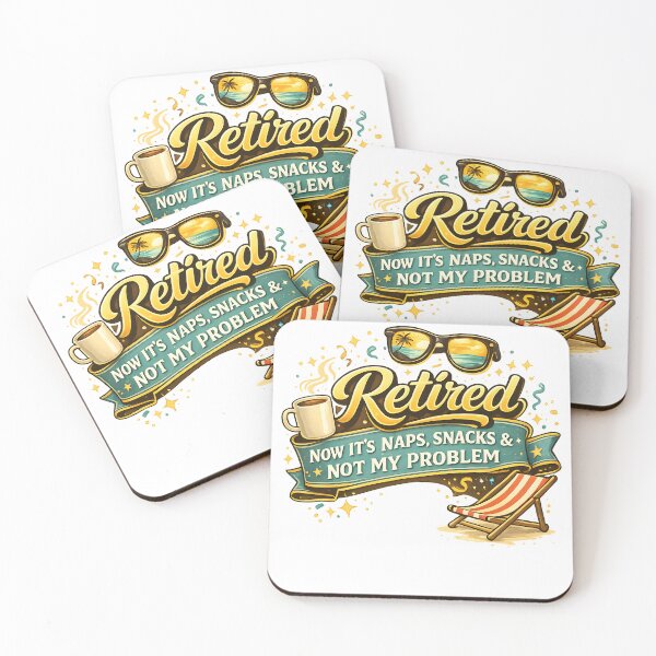 Item preview, Retired – Naps, Snacks and Not My Problem designed and sold by Drift Pattern Studio.