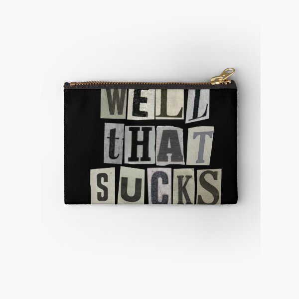 Item preview, Well That Sucks | Vintage Cutout Letter Tee | designed and sold by FuzzDrive.