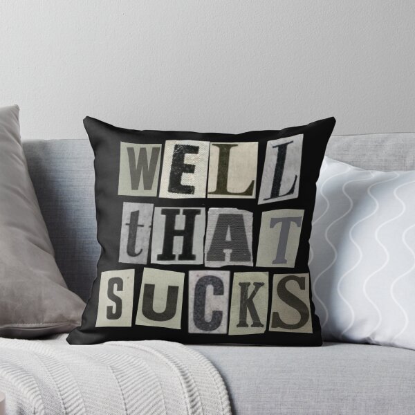 Item preview, Well That Sucks | Vintage Cutout Letter Tee | designed and sold by FuzzDrive.