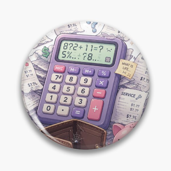 Item preview, My Budget Has Left the Chat Sticker designed and sold by blossomfun.