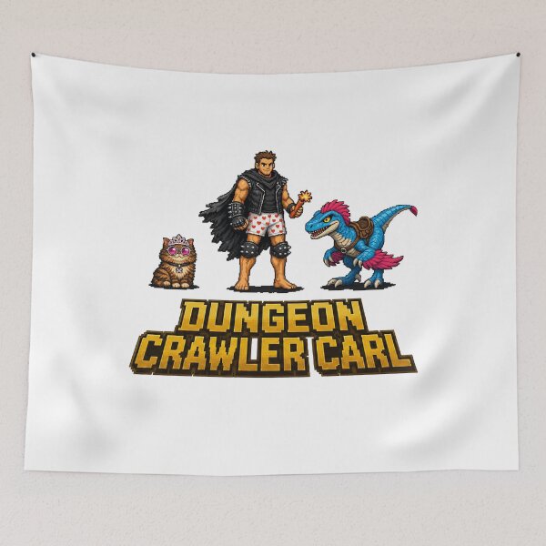 Item preview, Dungeon Crew - 8 Bit designed and sold by HTown-Otter T-Shirts & More .