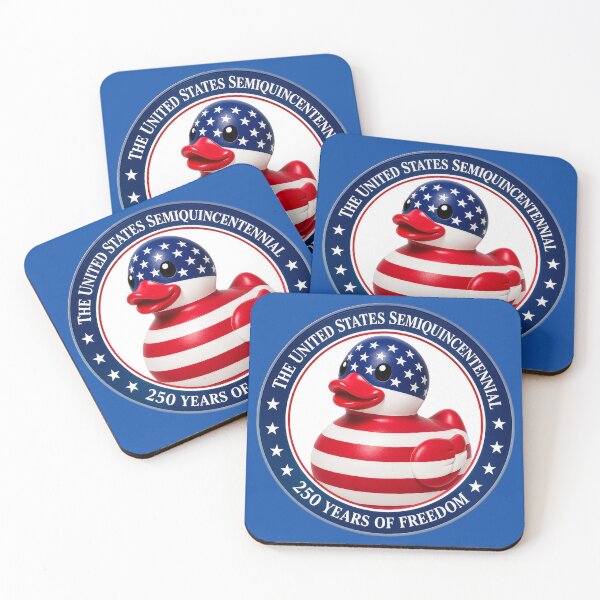 Item preview, 250 Years of Freedom Patriotic Duck designed and sold by Shirts With Pride.