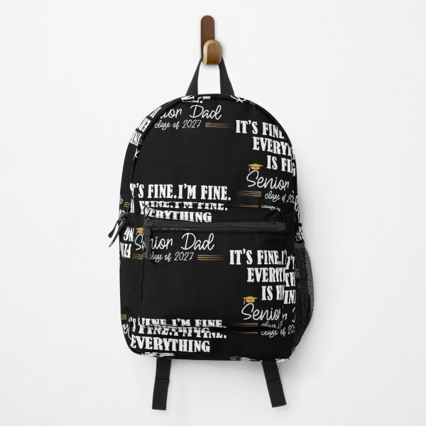 Item preview, It's Fine Senior Dad Class of 2027 designed and sold by nojany.