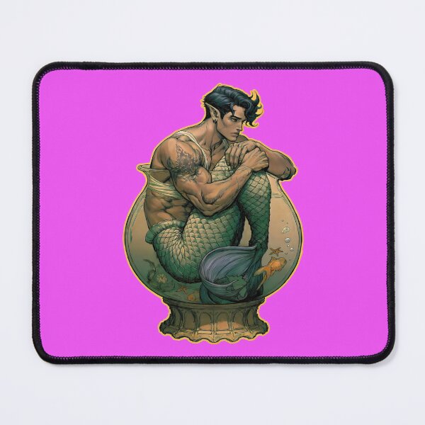 Item preview, Siren in a Goldfish Bowl — Surreal Mythic Containment designed and sold by JaimeLikes.