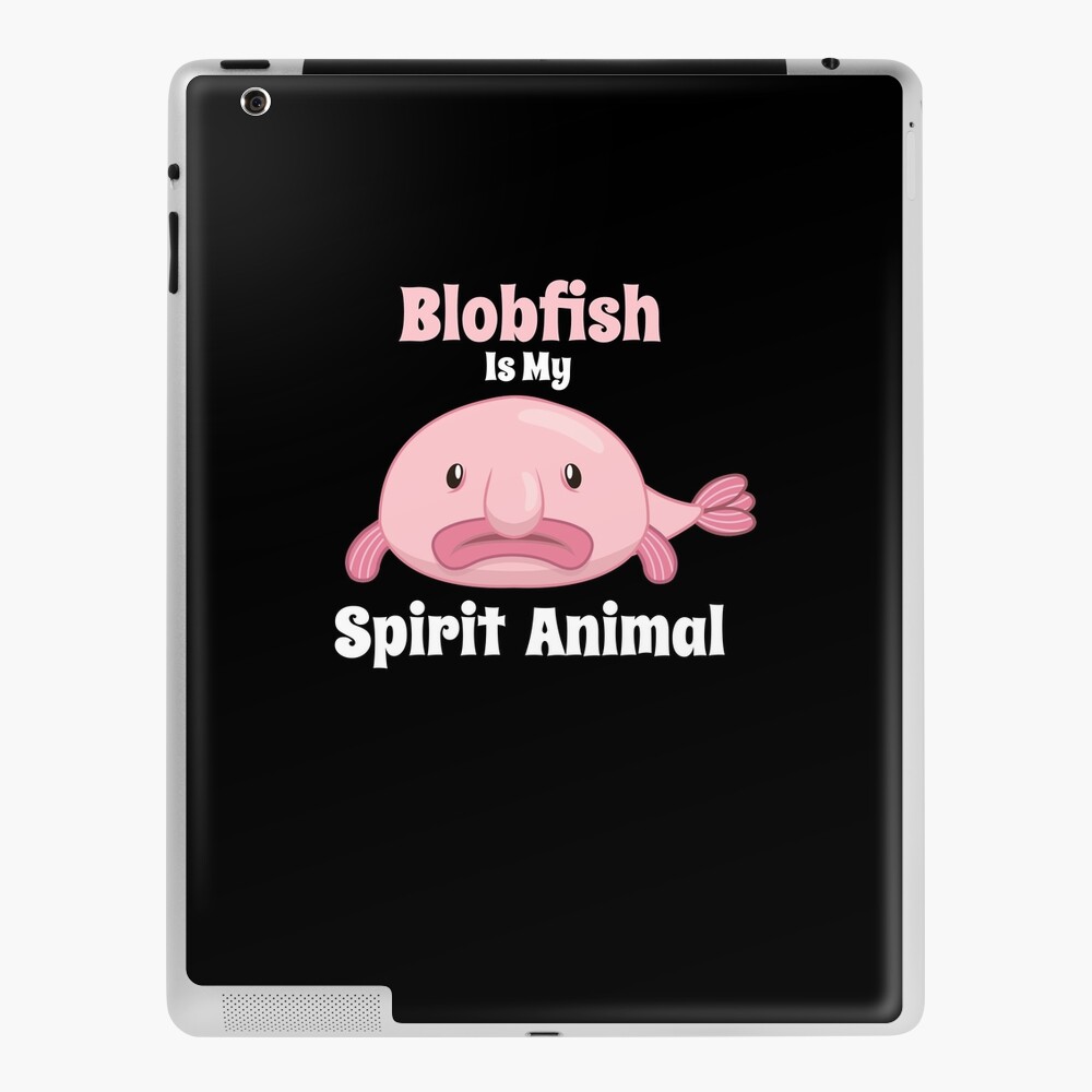 Blobfish Is My Spirit Animal Funny Blobfish Meme Sticker