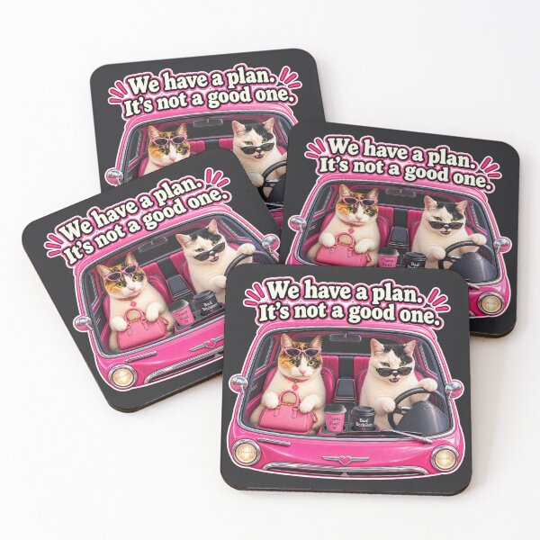 Item preview, We Have a Plan – Chaotic Cat Road Trip designed and sold by LakeshoreLegendsAndLight .