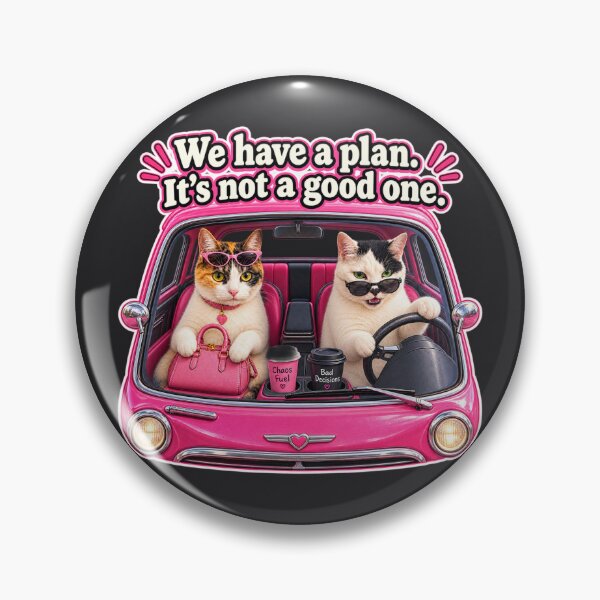 Item preview, We Have a Plan – Chaotic Cat Road Trip designed and sold by LakeshoreLegendsAndLight .