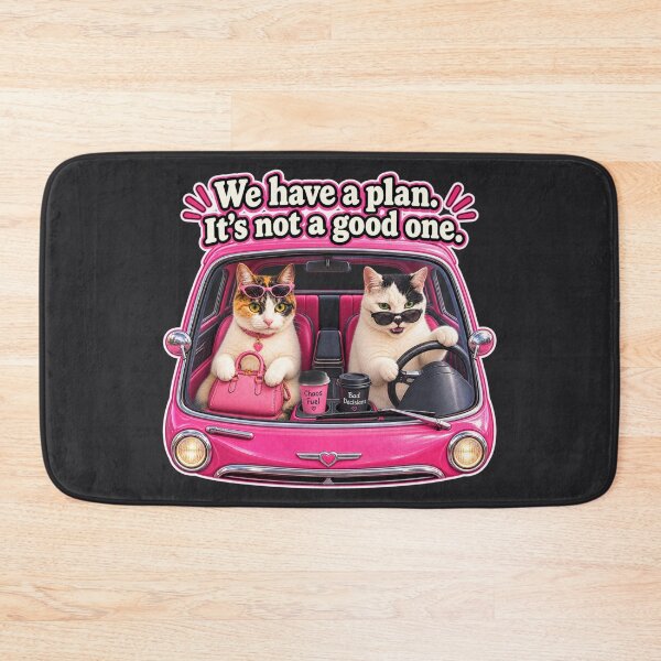 Item preview, We Have a Plan – Chaotic Cat Road Trip designed and sold by LakeshoreLegendsAndLight .