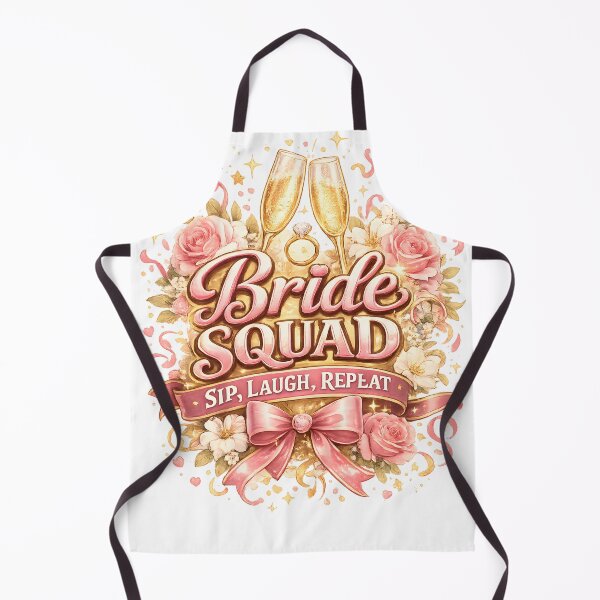 Item preview, Bride Squad – Sip, Laugh, Repeat designed and sold by Drift Pattern Studio.