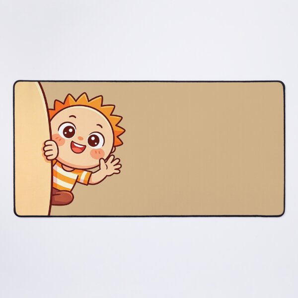 Item preview, Cute Sun Baby Peekaboo - Kawaii Happy Sunshine Character designed and sold by Raloel Art.