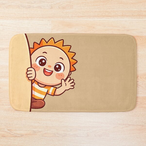 Artikelvorschau, Niedliches Sonnenbaby Guckloch - Kawaii Fröhlicher Sonnenschein Charakter entworfen und verkauft von Raloel Art.
