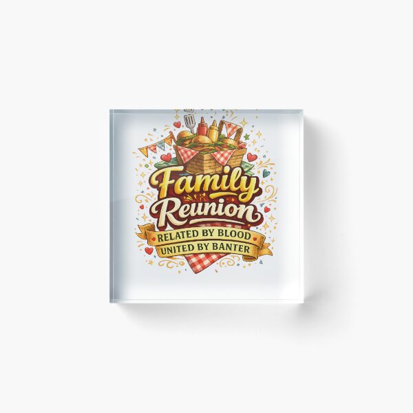 Item preview, Family Reunion – Related by Blood, United by Banter designed and sold by Drift Pattern Studio.