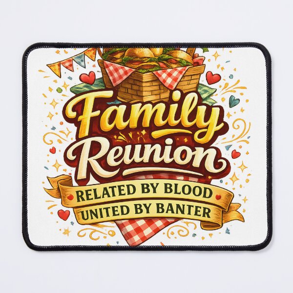 Item preview, Family Reunion – Related by Blood, United by Banter designed and sold by Drift Pattern Studio.