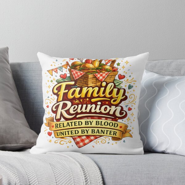 Item preview, Family Reunion – Related by Blood, United by Banter designed and sold by Drift Pattern Studio.