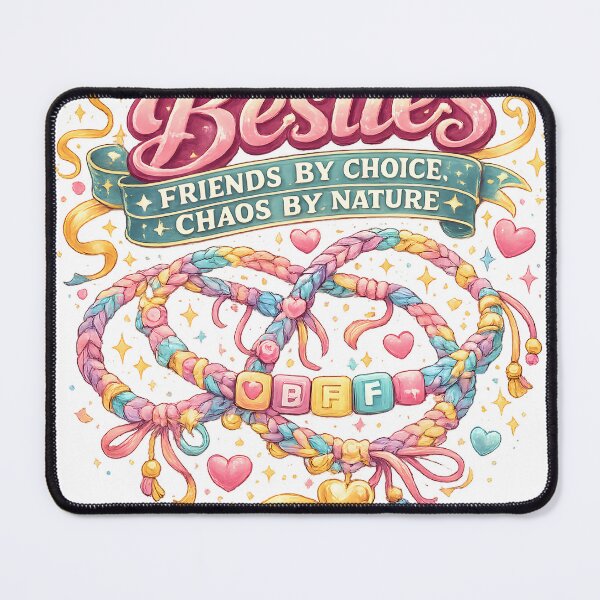 Item preview, Besties – Friends by Choice, Chaos by Nature designed and sold by Drift Pattern Studio.