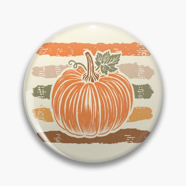 Item preview, Retro Vintage Pumpkin Stripes Fall Autumn designed and sold by RinrinDesigns.