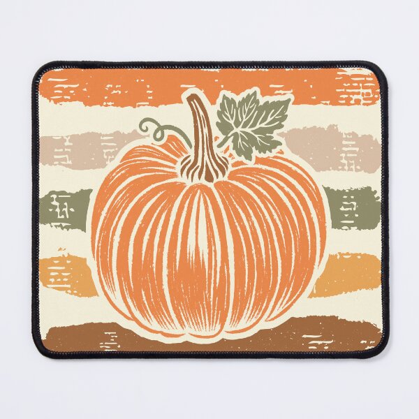 Item preview, Retro Vintage Pumpkin Stripes Fall Autumn designed and sold by RinrinDesigns.