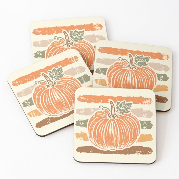 Item preview, Retro Vintage Pumpkin Stripes Fall Autumn designed and sold by RinrinDesigns.