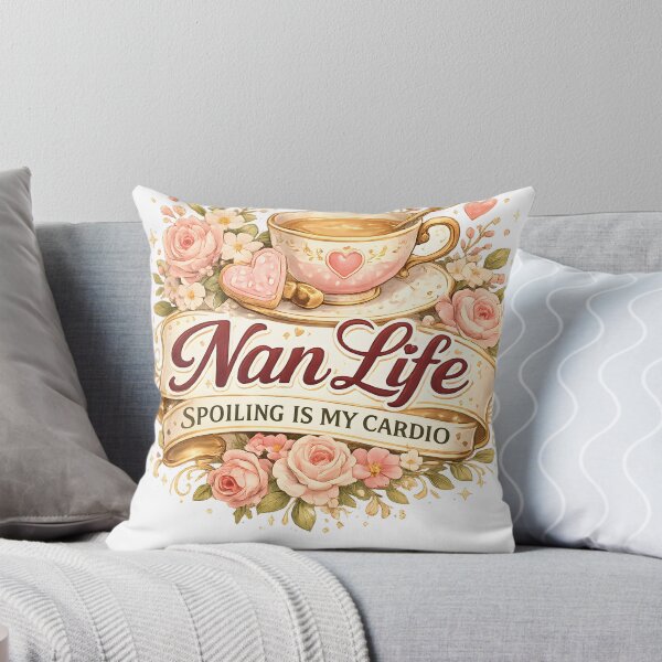 Item preview, Nan Life – Spoiling Is My Cardio designed and sold by Drift Pattern Studio.