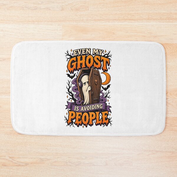 Item preview, Introvert Ghost Avoiding People – Funny Halloween Humor designed and sold by FZ Designs.