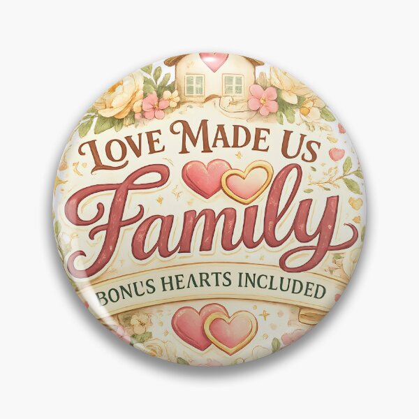 Item preview, Love Made Us Family – Bonus Hearts Included designed and sold by Drift Pattern Studio.