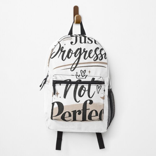 Item preview, Not Perfect Just Progressing – Motivational Self Growth Quote designed and sold by MUSA'S.