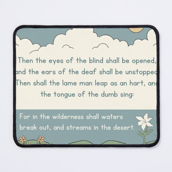 Item preview, Isaiah 35:5 designed and sold by Undonemadenew.