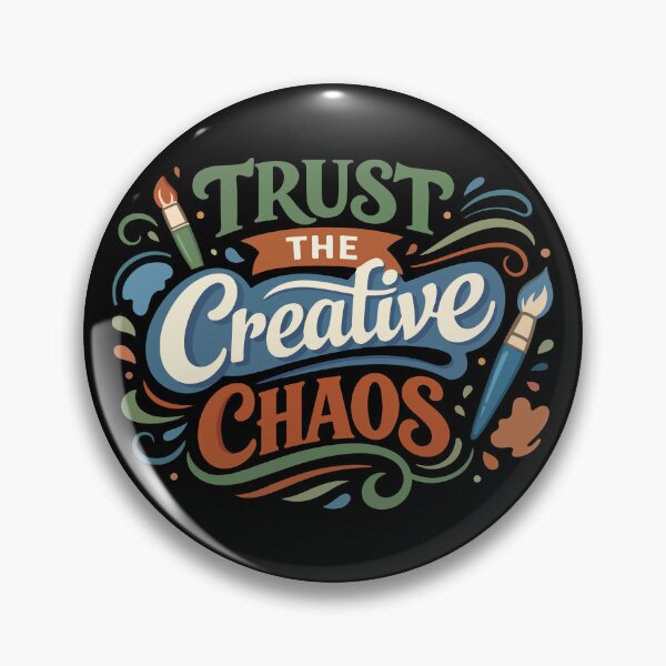 Item preview, Trust the Creative Chaos Funny Gift for Artists, Designers & DIY Lovers designed and sold by stylishdzign.