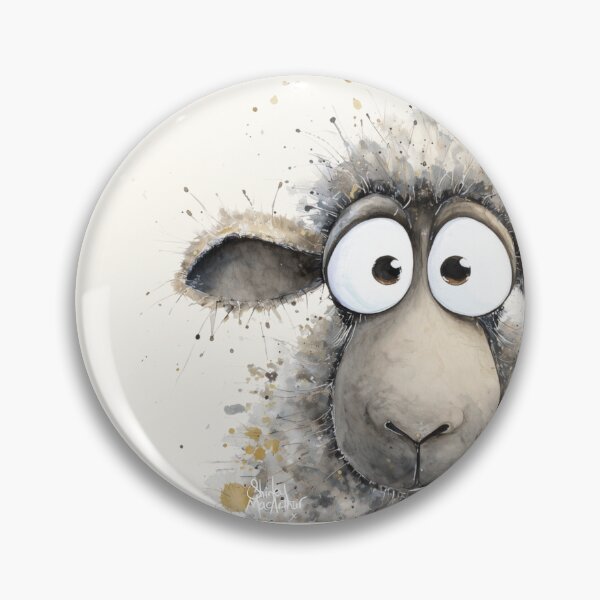 Item preview, Gorgeous Sheep ' Nosey Felicity’ BY SHiRLeY MacARTHuR designed and sold by Shirley MacArthur Art.