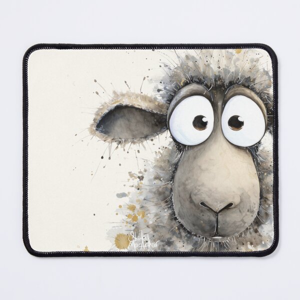 Item preview, Gorgeous Sheep ' Nosey Felicity’ BY SHiRLeY MacARTHuR designed and sold by Shirley MacArthur Art.