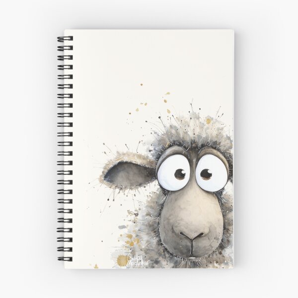 Item preview, Gorgeous Sheep ' Nosey Felicity’ BY SHiRLeY MacARTHuR designed and sold by Shirley MacArthur Art.