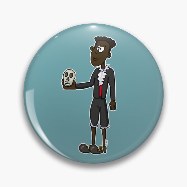 Item preview, Existential Crisis Hamlet Sticker | Funny Overthinking Meme designed and sold by MyxaART.