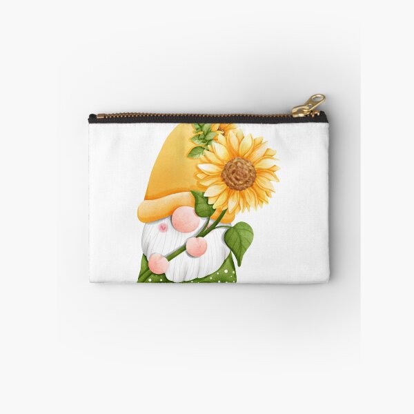 Item preview, Cheerful sunflower gnome designed and sold by Curious Frog.