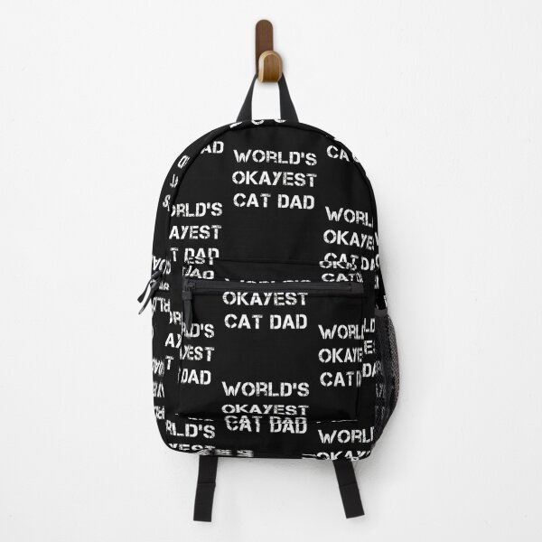 Item preview, World's Okayest Cat Dad Stencil Graphic designed and sold by Dmo3HarkoArt.