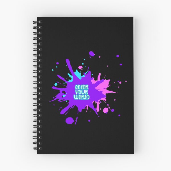 Item preview, Color Your World – Colorful Paint Splatter Art Design designed and sold by CREATIVE HIVE.
