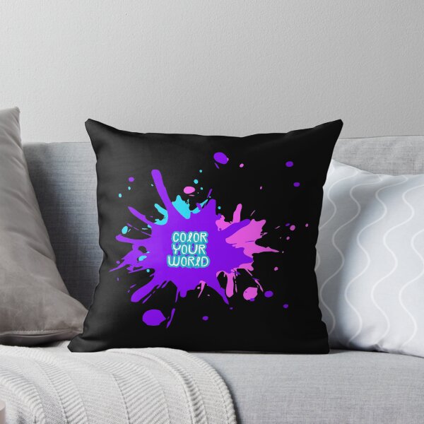 Item preview, Color Your World – Colorful Paint Splatter Art Design designed and sold by CREATIVE HIVE.